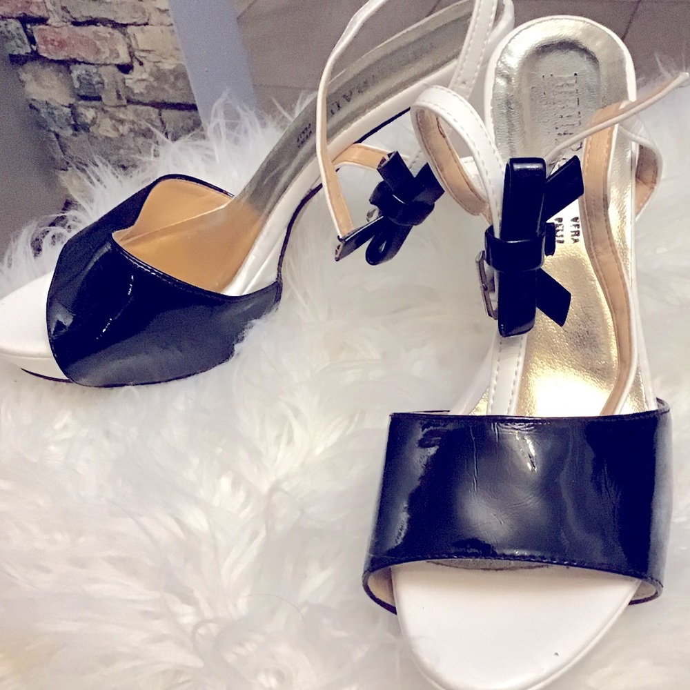 Black and White Women’s Heels